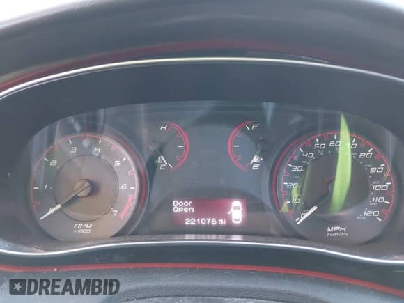 2015 Dodge Dart SXT with VIN 1C3CDFBB8FD265046, listed as a IAAI auction lot 43591048 with 221,078 mi miles and . Bid and sale history available at DreamBid. Image 7.