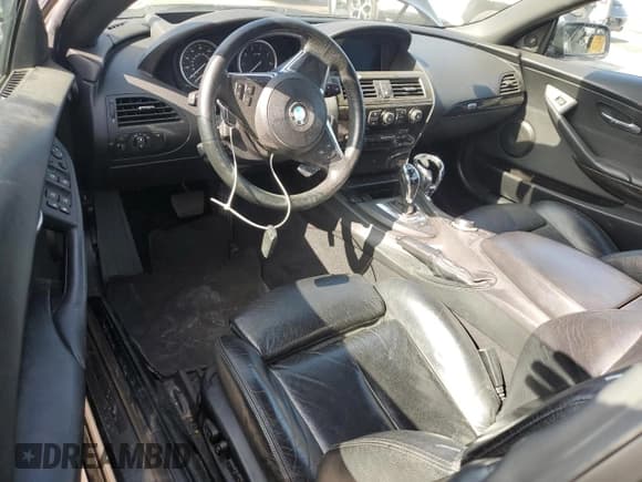 ✅ 2008 BMW 6 Series 650i • VIN: WBAEB53578CX61779 • Lot: 91270125. Listed on Copart with 169,921 mi. Free auction sales archive from the USA and detailed vehicle history report at DreamBid. Image 8.