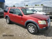 ✅ 2007 Ford Explorer XLT • VIN: 1FMEU63E07UA49864 • Lot: 71001255. Listed on Copart with 163,702 mi. Free auction sales archive from the USA and detailed vehicle history report at DreamBid. Image 4.