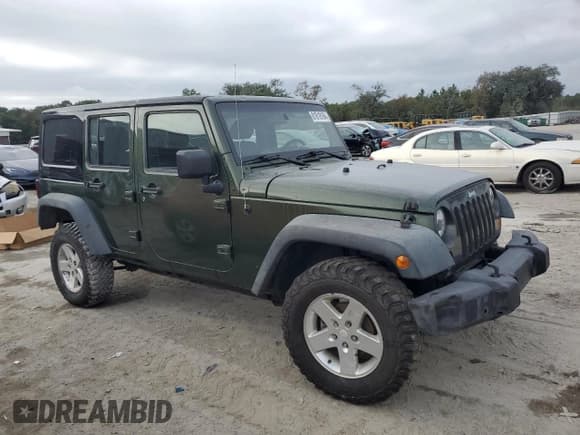 ✅ 2008 Jeep Wrangler Unlimited Rubicon • VIN: 1J4GA69168L601217 • Lot: 81618164. Listed on Copart with 145,344 mi. Free auction sales archive from the USA and detailed vehicle history report at DreamBid. Image 4.