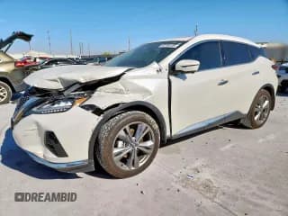 ✅ 2023 Nissan Murano Platinum • VIN: 5N1AZ2DS1PC119858 • Lot: 92708135. Listed on Copart with 33,474 mi. Free auction sales archive from the USA and detailed vehicle history report at DreamBid. Image 1.