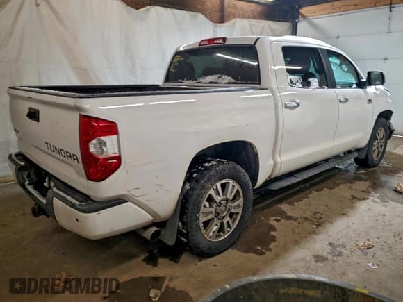 ✅ 2017 Toyota Tundra 1794 Edition • VIN: 5TFAY5F13HX661079 • Lot: 94947415. Listed on Copart with 208,979 mi. Free auction sales archive from the USA and detailed vehicle history report at DreamBid. Image 3.