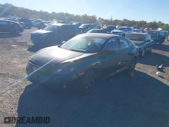✅ 2020 Honda Civic Sport • VIN: 2HGFC2F87LH536634 • Lot: 43427899. Listed on IAAI with Not provided. Free auction sales archive from the USA and detailed vehicle history report at DreamBid. Image 2.