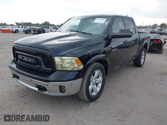 2014 Ram 1500 Big Horn with VIN 1C6RR7LM5ES385563, listed as a IAAI auction lot 43540358 with 184,258 mi miles and . Bid and sale history available at DreamBid. Image 17.