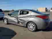 2013 Hyundai Elantra GLS with VIN 5NPDH4AEXDH183878, listed as a Copart auction lot 87437395 with 147,118 mi miles and Salvage title. Bid and sale history available at DreamBid. Image 2.