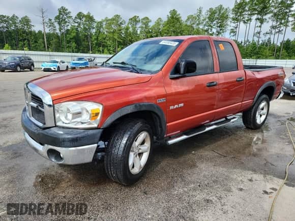 ✅ 2008 Dodge 1500 SLT • VIN: 1D7HU18228S543911 • Lot: 64080435. Listed on Copart with 170,754 mi. Free auction sales archive from the USA and detailed vehicle history report at DreamBid. Image 1.