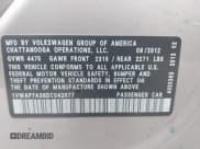 ✅ 2013 Volkswagen Passat Wolfsburg Edition • VIN: 1VWAP7A38DC042077 • Lot: 41739755. Listed on IAAI with 152,500 mi. Free auction sales archive from the USA and detailed vehicle history report at DreamBid. Image 9.