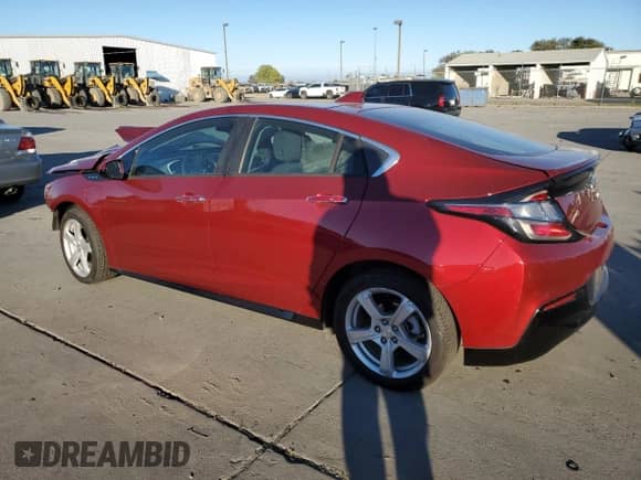 ✅ 2018 Chevrolet Volt LT • VIN: 1G1RC6S53JU158720 • Lot: 90813965. Listed on Copart with 90,736 mi. Free auction sales archive from the USA and detailed vehicle history report at DreamBid. Image 2.