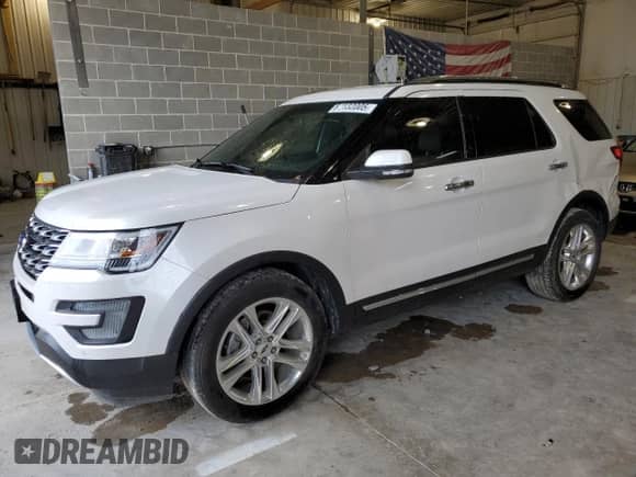 2017 Ford Explorer Limited с VIN 1FM5K8F84HGB70338, выставлен на аукционе Copart как лот 82132005 с пробегом 149 444 миль миль и Списание • Salvage title. История ставок и продаж доступна на DreamBid. Изображение 1.
