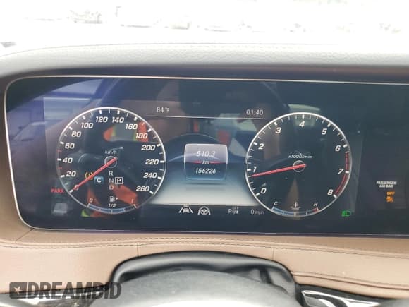 ✅ 2020 Mercedes-Benz S 560 • VIN: W1KUG8GB4LA551622 • Лот: 72791834. Опубликован ранее на Copart с пробегом 156 226 миль. Бесплатный доступ к архиву аукционных продаж из США и подробный отчёт об истории автомобиля на DreamBid. Изображение 9.