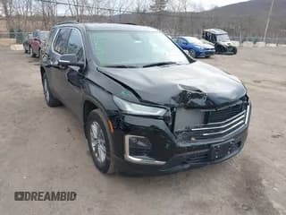 ✅ 2022 Chevrolet Traverse LT Cloth • VIN: 1GNEVGKW9NJ187846 • Lot: 41475301. Wystawiony na IAAI z przebiegiem 27 786 mil. Bezpłatny archiwum sprzedaży aukcyjnych z USA i szczegółowy raport historii pojazdu na DreamBid. Zdjęcie 1.