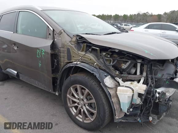 2015 Nissan Murano Platinum with VIN 5N1AZ2MG7FN287034, listed as a IAAI auction lot 41537924 with 198,775 mi miles and . Bid and sale history available at DreamBid. Image 19.