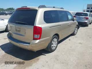 2008 Hyundai Entourage GLS z VIN KNDMC233686048637, wystawiony jako IAAI lot #42779671 z przebiegiem 165 149 mil mil oraz . Historia ofert i sprzedaży dostępna na DreamBid. Obrazek 4.