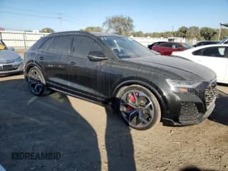 ✅ 2023 Audi RS Q8 • VIN: WU1ARBF15PD011202 • Lot: 82152314. Listed on Copart with 34,228 mi. Free auction sales archive from the USA and detailed vehicle history report at DreamBid. Image 4.