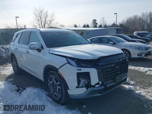 ✅ 2024 Hyundai Palisade Limited • VIN: KM8R5DGE4RU685140 • Лот: 41293642. Опубликован ранее на IAAI с пробегом 5 954 миль. Бесплатный доступ к архиву аукционных продаж из США и подробный отчёт об истории автомобиля на DreamBid. Изображение 1.