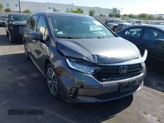 ✅ 2023 Honda Odyssey Touring • VIN: 5FNRL6H84PB018606 • Lot: 43496824. Listed on IAAI with 35,645 mi. Free auction sales archive from the USA and detailed vehicle history report at DreamBid. Image 1.