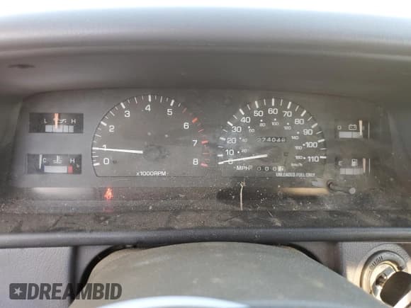 ✅ 1998 Toyota T100 SR5 • VIN: JT4TN14D8W0039509 • Lot: 83712444. Listed on Copart with 274,049 mi. Free auction sales archive from the USA and detailed vehicle history report at DreamBid. Image 9.