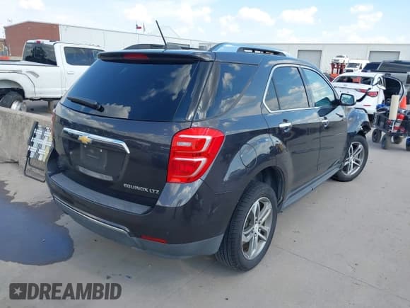 ✅ 2016 Chevrolet Equinox LTZ • VIN: 2GNALDEK4G6343187 • Lot: 43345646. Listed on IAAI with 71,511 mi. Free auction sales archive from the USA and detailed vehicle history report at DreamBid. Image 4.