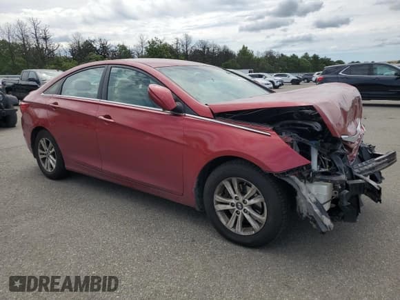 ✅ 2013 Hyundai Sonata GLS • VIN: 5NPEB4AC7DH801484 • Lot: 64798065. Listed on Copart with 84,576 mi. Free auction sales archive from the USA and detailed vehicle history report at DreamBid. Image 4.
