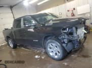 ✅ 2024 Ram 1500 Big Horn • VIN: 1C6SRFFT3RN105058 • Lot: 46500315. Listed on Copart with 25,112 mi. Free auction sales archive from the USA and detailed vehicle history report at DreamBid. Image 4.