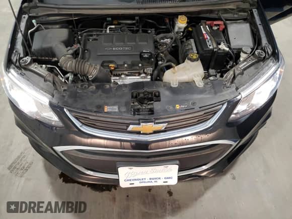 2020 Chevrolet Sonic LT z VIN 1G1JG6SB1L4134636, wystawiony jako Copart lot #71494584 z przebiegiem 51 237 mil mil oraz Czysty tytuł • Clean title. Historia ofert i sprzedaży dostępna na DreamBid. Obrazek 11.