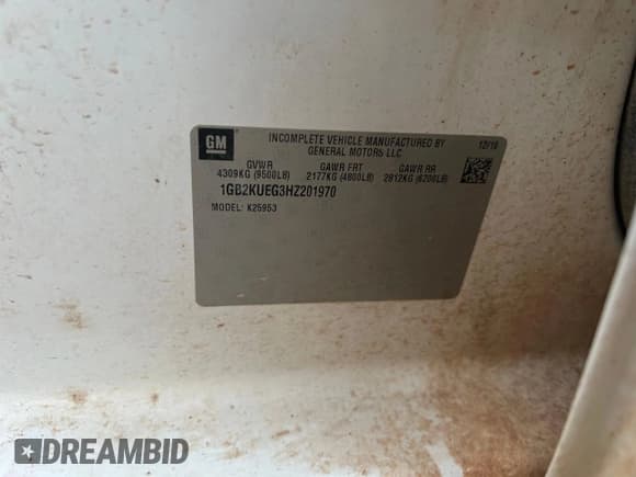 ✅ 2017 Chevrolet Silverado 2500HD • VIN: 1GB2KUEG3HZ201970 • Лот: 72195734. Опубликован ранее на Copart с пробегом 254 058 миль. Бесплатный доступ к архиву аукционных продаж из США и подробный отчёт об истории автомобиля на DreamBid. Изображение 10.