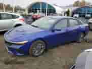 2024 Hyundai Elantra SEL with VIN KMHLM4DG3RU654928, listed as a Copart auction lot 90008175 with 23,550 mi miles and Salvage title. Bid and sale history available at DreamBid. Image 1.