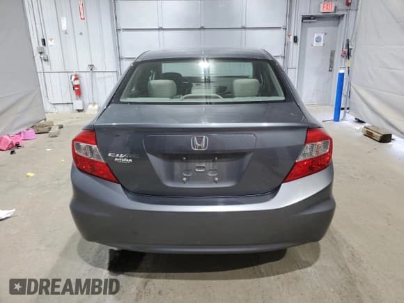 ✅ 2012 Honda Civic EX • VIN: 2HGFB2F82CH318524 • Lot: 84910135. Wystawiony na Copart z przebiegiem 123 197 mil. Bezpłatny archiwum sprzedaży aukcyjnych z USA i szczegółowy raport historii pojazdu na DreamBid. Zdjęcie 6.