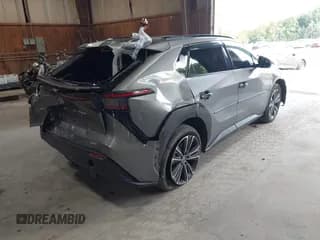 ✅ 2023 Toyota bZ4X XLE • VIN: JTMABACA1PA039015 • Lot: 43174739. Listed on IAAI with 68,112 mi. Free auction sales archive from the USA and detailed vehicle history report at DreamBid. Image 4.