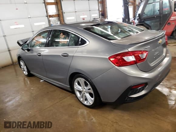 ✅ 2017 Chevrolet Cruze Premier • VIN: 1G1BF5SMXH7212131 • Lot: 42200753. Listed on Copart with 114,237 mi. Free auction sales archive from the USA and detailed vehicle history report at DreamBid. Image 2.