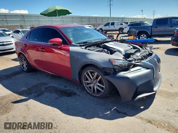 ✅ 2015 Lexus IS 350 • VIN: JTHCE1D23F5009978 • Lot: 84188305. Listed on Copart with 107,512 mi. Free auction sales archive from the USA and detailed vehicle history report at DreamBid. Image 4.