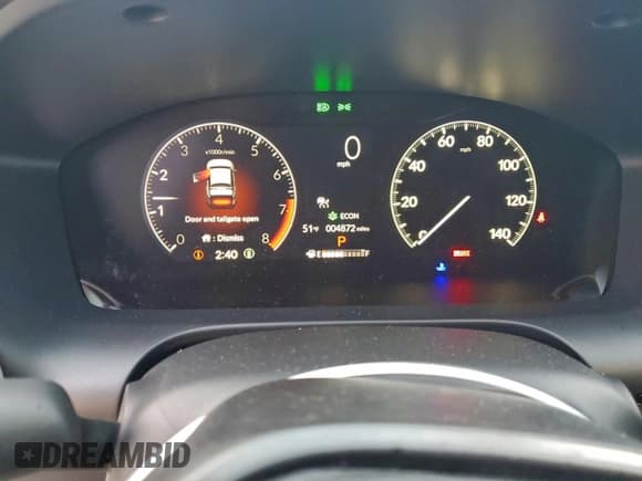 ✅ 2024 Honda HR-V LX • VIN: 3CZRZ2H32RM761561 • Lot: 95440785. Listed on Copart with 4,872 mi. Free auction sales archive from the USA and detailed vehicle history report at DreamBid. Image 9.