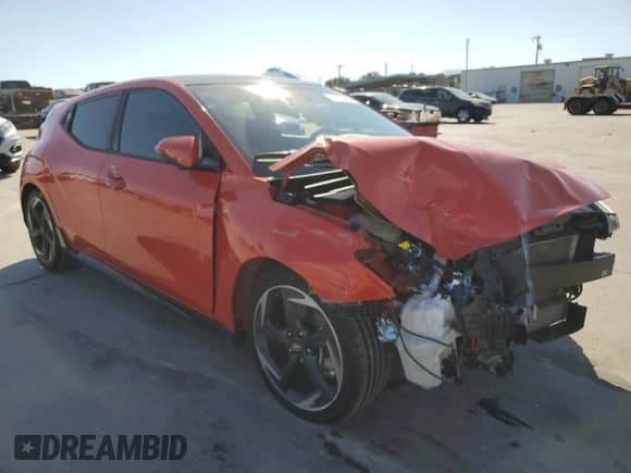 2020 Hyundai Veloster Turbo с VIN KMHTH6AB4LU030250, выставлен на аукционе Copart как лот 74720414 с пробегом 64 548 миль миль и Списание • Salvage title. История ставок и продаж доступна на DreamBid. Изображение 4.