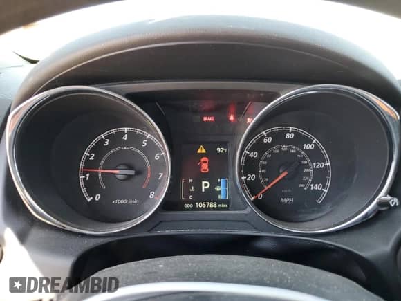 2018 Mitsubishi Outlander ES with VIN JA4AR3AU4JZ006856, listed as a Copart auction lot 80387275 with 105,788 mi miles and Salvage title. Bid and sale history available at DreamBid. Image 9.