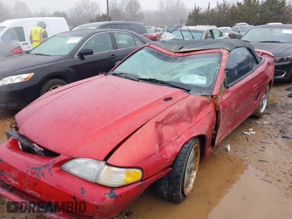 ✅ 1994 Ford Mustang • VIN: 1FALP45T5RF218731 • Lot: 41569318. Listed on IAAI with 134,577 mi. Free auction sales archive from the USA and detailed vehicle history report at DreamBid. Image 16.