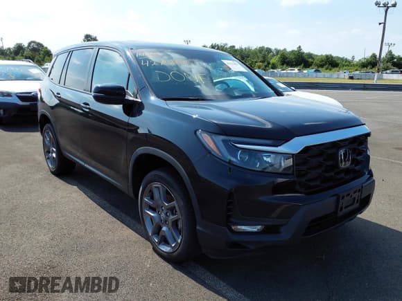 ✅ 2023 Honda Passport EX-L • VIN: 5FNYF8H51PB009494 • Lot: 42751895. Listed on IAAI with 24,085 mi. Free auction sales archive from the USA and detailed vehicle history report at DreamBid. Image 1.