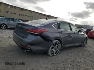 ✅ 2015 Hyundai Genesis 5.0L • VIN: KMHGN4JF9FU071821 • Lot: 45600205. Wystawiony na Copart z przebiegiem 76 308 mil. Bezpłatny archiwum sprzedaży aukcyjnych z USA i szczegółowy raport historii pojazdu na DreamBid. Zdjęcie 3.
