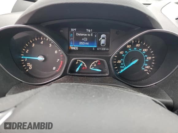 ✅ 2016 Ford Escape S • VIN: 1FMCU0F76GUC36303 • Лот: 90473375. Опубликован ранее на Copart с пробегом 71 338 миль. Бесплатный доступ к архиву аукционных продаж из США и подробный отчёт об истории автомобиля на DreamBid. Изображение 9.