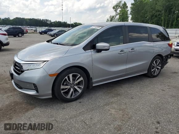 ✅ 2021 Honda Odyssey Touring • VIN: 5FNRL6H85MB039444 • Lot: 57142205. Listed on Copart with 74,228 mi. Free auction sales archive from the USA and detailed vehicle history report at DreamBid. Image 1.