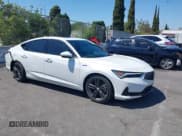 ✅ 2024 Acura Integra w/A-Spec Package • VIN: 19UDE4H37RA017282 • Lot: 42147570. Listed on IAAI with 16,016 mi. Free auction sales archive from the USA and detailed vehicle history report at DreamBid. Image 1.