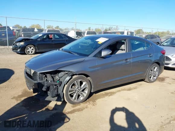 2017 Hyundai Elantra Limited with VIN KMHD84LF2HU070892, listed as a IAAI auction lot 43414359 with 71,241 mi miles and . Bid and sale history available at DreamBid. Image 18.