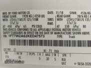 ✅ 2019 Ford F-250 XL • VIN: 1FT7W2A62KED47573 • Lot: 42101066. Wystawiony na IAAI z przebiegiem 26 075 mil. Bezpłatny archiwum sprzedaży aukcyjnych z USA i szczegółowy raport historii pojazdu na DreamBid. Zdjęcie 9.