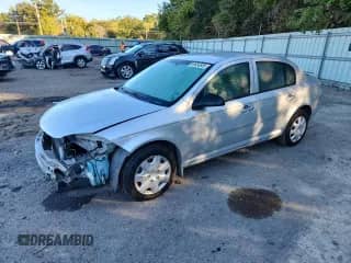 2010 Chevrolet Cobalt LS with VIN 1G1AB5F55A7244825, listed as a Copart auction lot 89654505 with 101,779 mi miles and Salvage title. Bid and sale history available at DreamBid. Image 1.