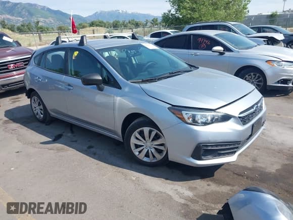 ✅ 2021 Subaru Impreza • VIN: 4S3GTAB64M3705594 • Lot: 42393772. Listed on IAAI with 33,007 mi. Free auction sales archive from the USA and detailed vehicle history report at DreamBid. Image 1.