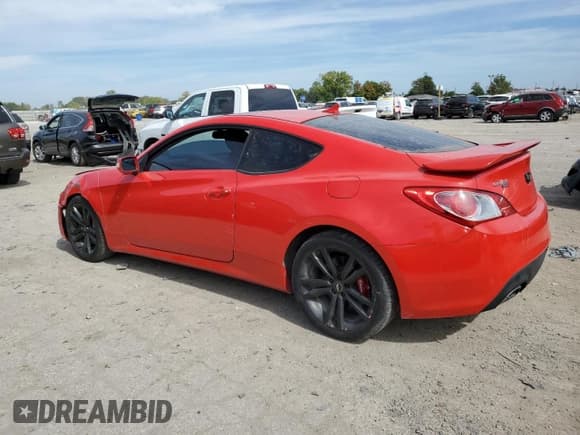 ✅ 2010 Hyundai Genesis Coupe Track • VIN: KMHHU6KH0AU010031 • Lot: 84573685. Listed on Copart with 178,657 mi. Free auction sales archive from the USA and detailed vehicle history report at DreamBid. Image 2.