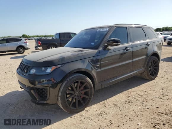 ✅ 2016 Land Rover Range Rover Sport SVR • VIN: SALWZ2EFXGA553714 • Lot: 52636685. Wystawiony na Copart z przebiegiem 57 004 mil. Bezpłatny archiwum sprzedaży aukcyjnych z USA i szczegółowy raport historii pojazdu na DreamBid. Zdjęcie 1.