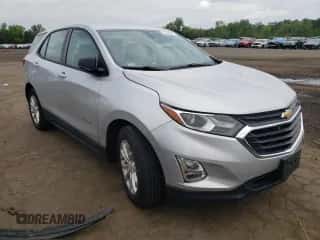 2018 Chevrolet Equinox LS z VIN 2GNAXREV3J6300964, wystawiony jako Copart lot #57890425 z przebiegiem 87 040 mil mil oraz Szkoda całkowita • Salvage title. Historia ofert i sprzedaży dostępna na DreamBid. Obrazek 4.