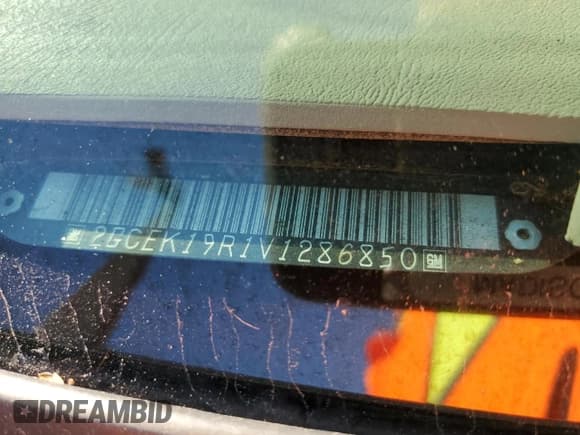 ✅ 1997 Chevrolet Silverado 1500 • VIN: 2GCEK19R1V1286850 • Lot: 92199055. Wystawiony na Copart z przebiegiem 534 782 mil. Bezpłatny archiwum sprzedaży aukcyjnych z USA i szczegółowy raport historii pojazdu na DreamBid. Zdjęcie 12.