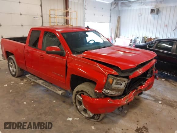 ✅ 2016 Chevrolet Silverado 1500 LT • VIN: 1GCVKREC4GZ313064 • Lot: 43506659. Listed on IAAI with 72,584 mi. Free auction sales archive from the USA and detailed vehicle history report at DreamBid. Image 1.