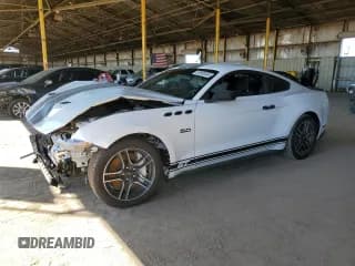 ✅ 2020 Ford Mustang GT • VIN: 1FA6P8CF1L5189758 • Lot: 83969545. Listed on Copart with 5,057 mi. Free auction sales archive from the USA and detailed vehicle history report at DreamBid. Image 1.